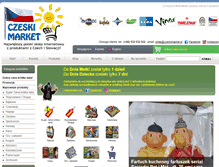 Tablet Screenshot of czeskimarket.pl